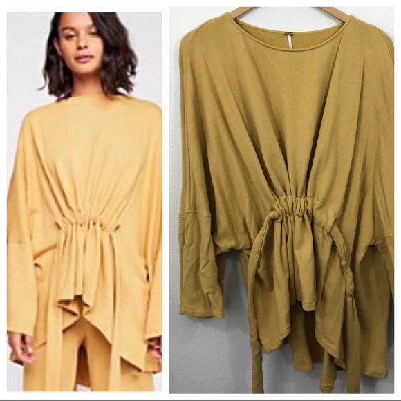 Free People Tops - Free People | Drawstring Waist Pullover